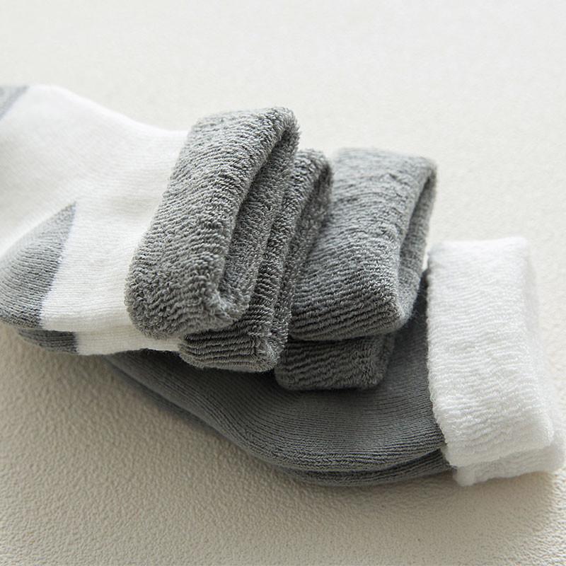 1 Pair Newborn Baby Boy Girl Lovely Thicken Comfort Flannel Socks