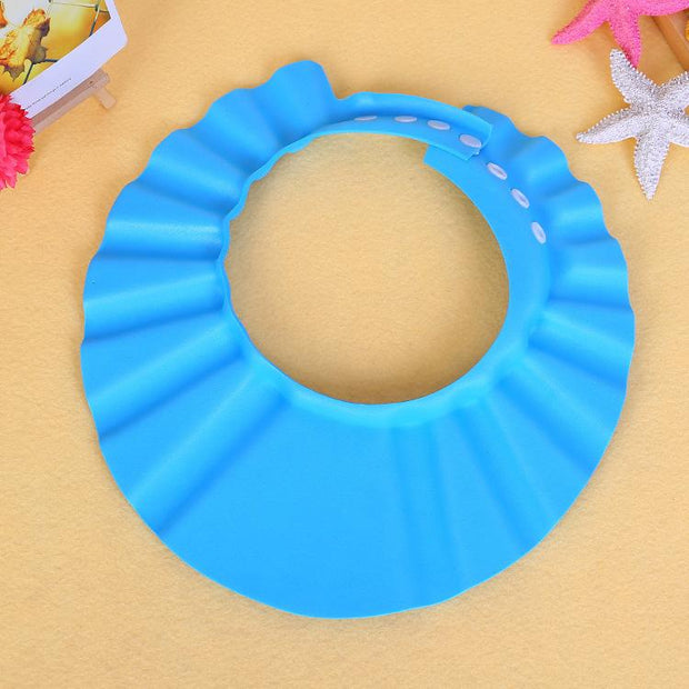 1PC Baby Shampoo Shower Cap Adjustable Bathing Bath Protect Cap