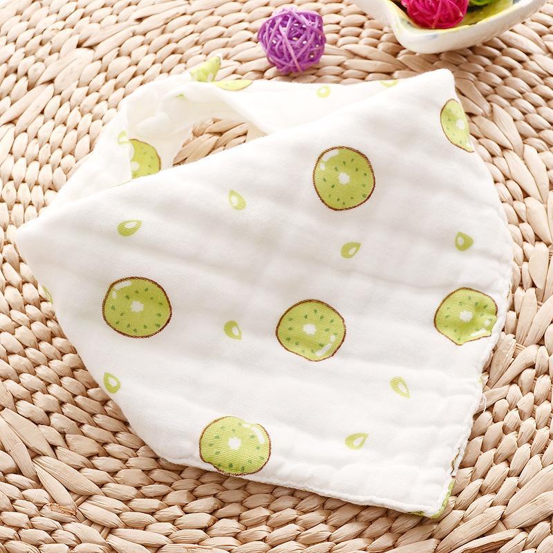 6-pack Adorable Cotton Baby Bibs