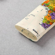 3PCS Cute Map Printed Long Sleeve Baby Jumpsuit