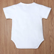 “Grandpa's Little Girl” Birds Printed Baby Girl Romper