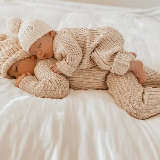Lovely Solid Color Baby Long Sleeve Jumpsuit