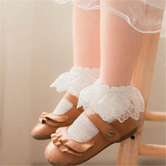 Baby Girl Lace Ruffle Socks