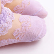 Baby Girl's Lace See-through Sock