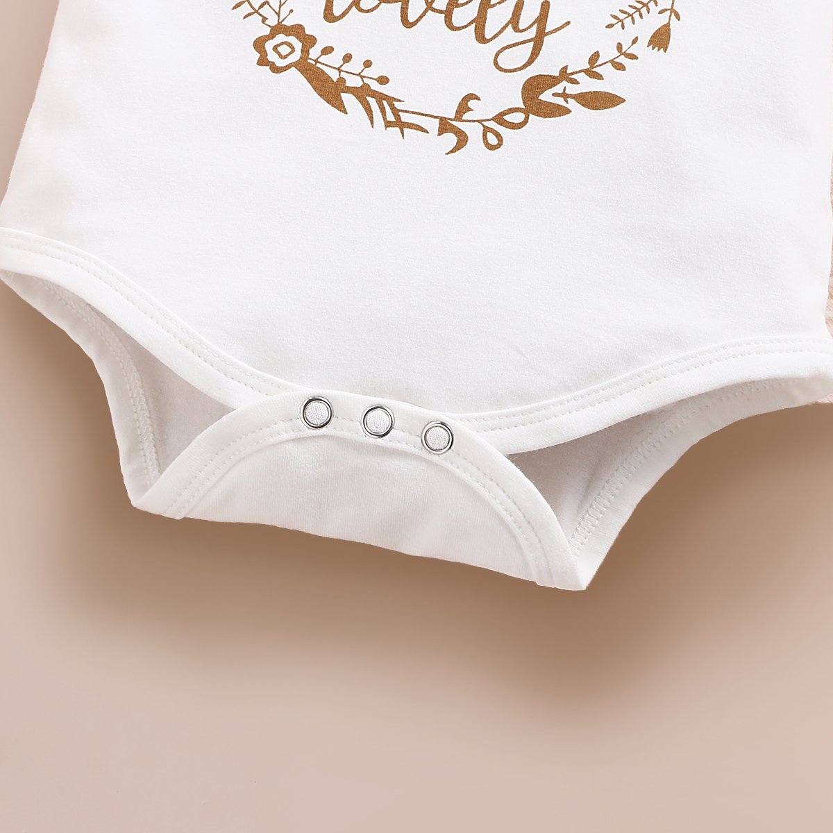 Lovely Polka Dots Printed Baby Set