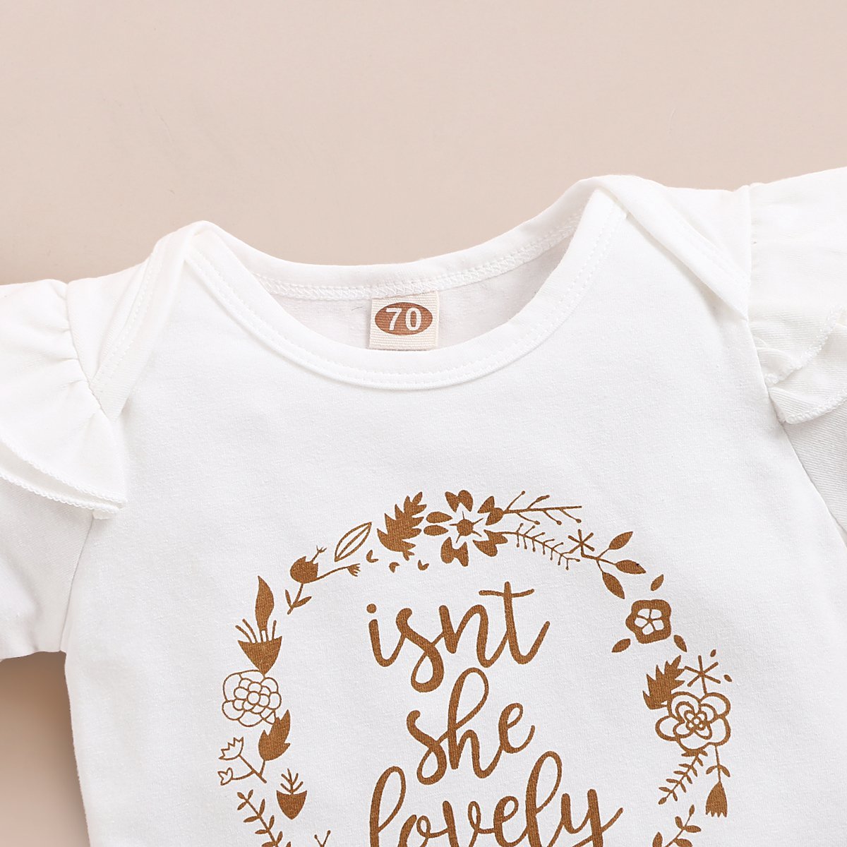 Lovely Polka Dots Printed Baby Set
