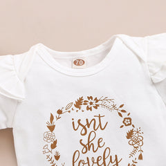 Lovely Polka Dots Printed Baby Set
