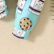 3PCS I Never Dreamed I'd Have The World's Greatest Mommy Letter Cookie Printed Baby Set