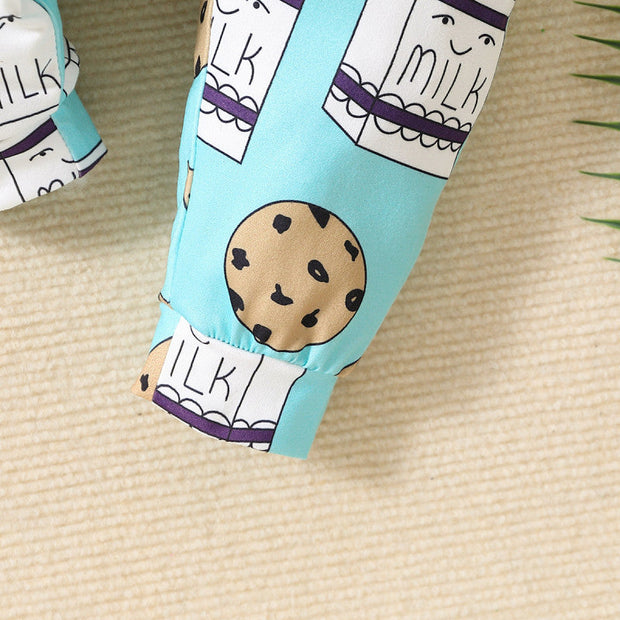 3PCS I Never Dreamed I'd Have The World's Greatest Mommy Letter Cookie Printed Baby Set