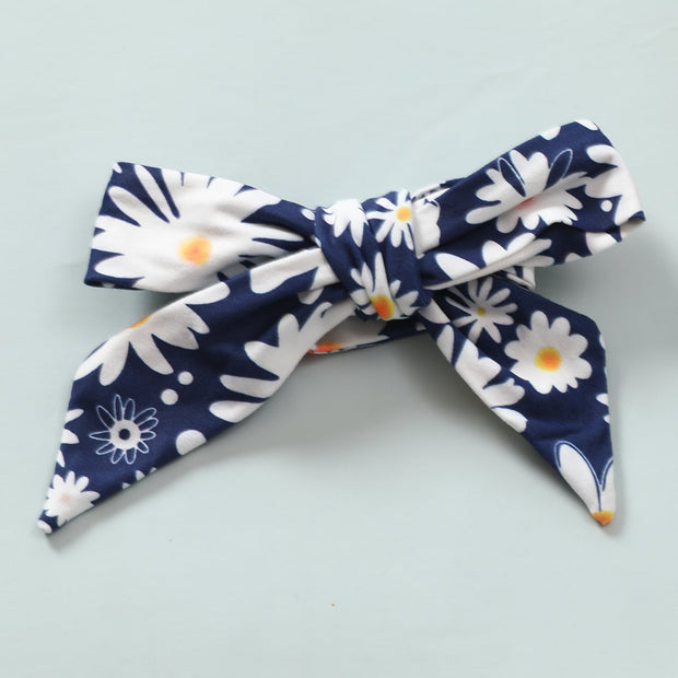 3PCS Lovely Little Daisy Printed Baby Set