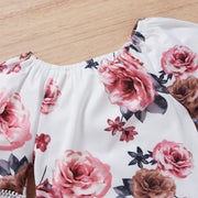 Pretty Floral Printed Baby Romper