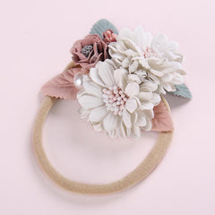 Lovely 3D Floral Printed Baby Headband