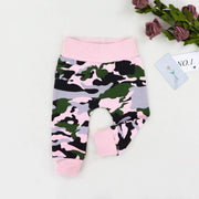 2PCS Baby Girl "Daddy's Bestie" Camouflage Printed Baby Set