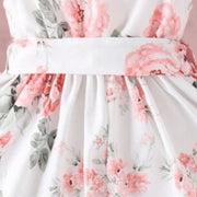 Pretty Floral Printed Baby Sleeveless Dress