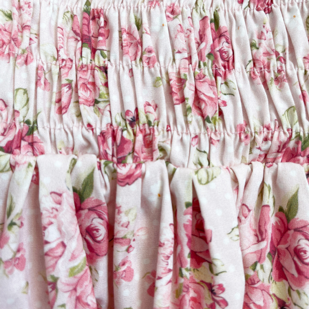 2PCS Sweet Floral Baby Long Sleeve Romper