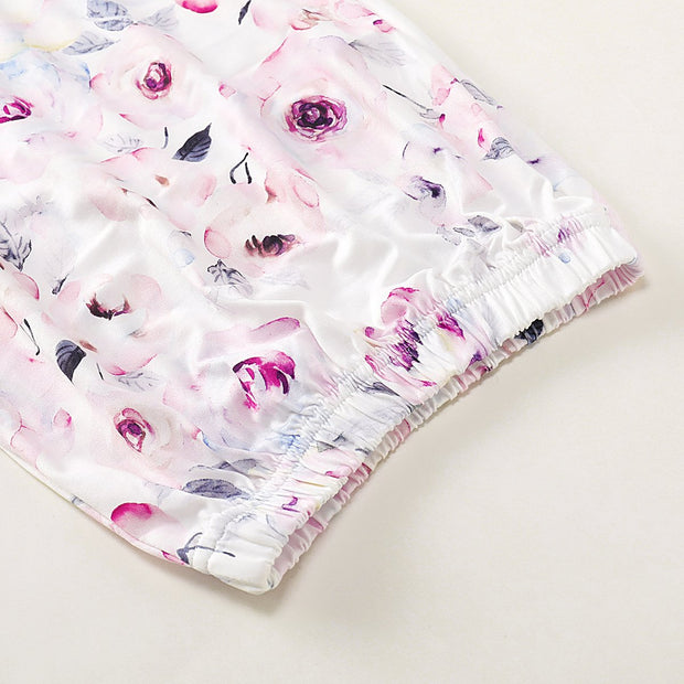 2PCS Lovely Floral Printed Baby Sleeping Bag