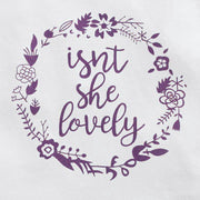 3PCS Isn't She Lovely Polka Dot Printed Baby Set