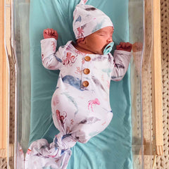 Sac de couchage pour bébé imprimé belle vie marine, 2 pièces, nouveau-né 