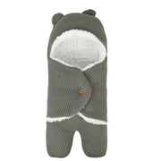 Cute Wrap Swaddle Blanket Knit Newborn Baby Sleeping Bag