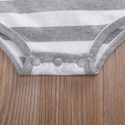 3PCS "Mommy's Little Turkey’" Letter Printed with Pants Baby Set