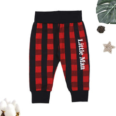 2PCS "Baby Bear" Letter Printed 3D Ears Hoodie with Lattice Pants Baby Girl Boy Set