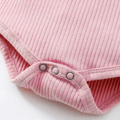 3PCS Lovely Floral Printed Long Sleeve Baby Set
