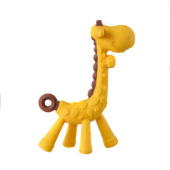 Silicone Giraffe Baby Molars Toy