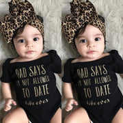 Baby Girls Romper Bodysuit Jumpsuit Headband Romper