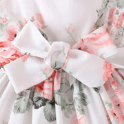 Pretty Floral Printed Baby Sleeveless Dress