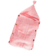 Newborn Baby Wrap Swaddle Blanket Knit Sleeping Bag