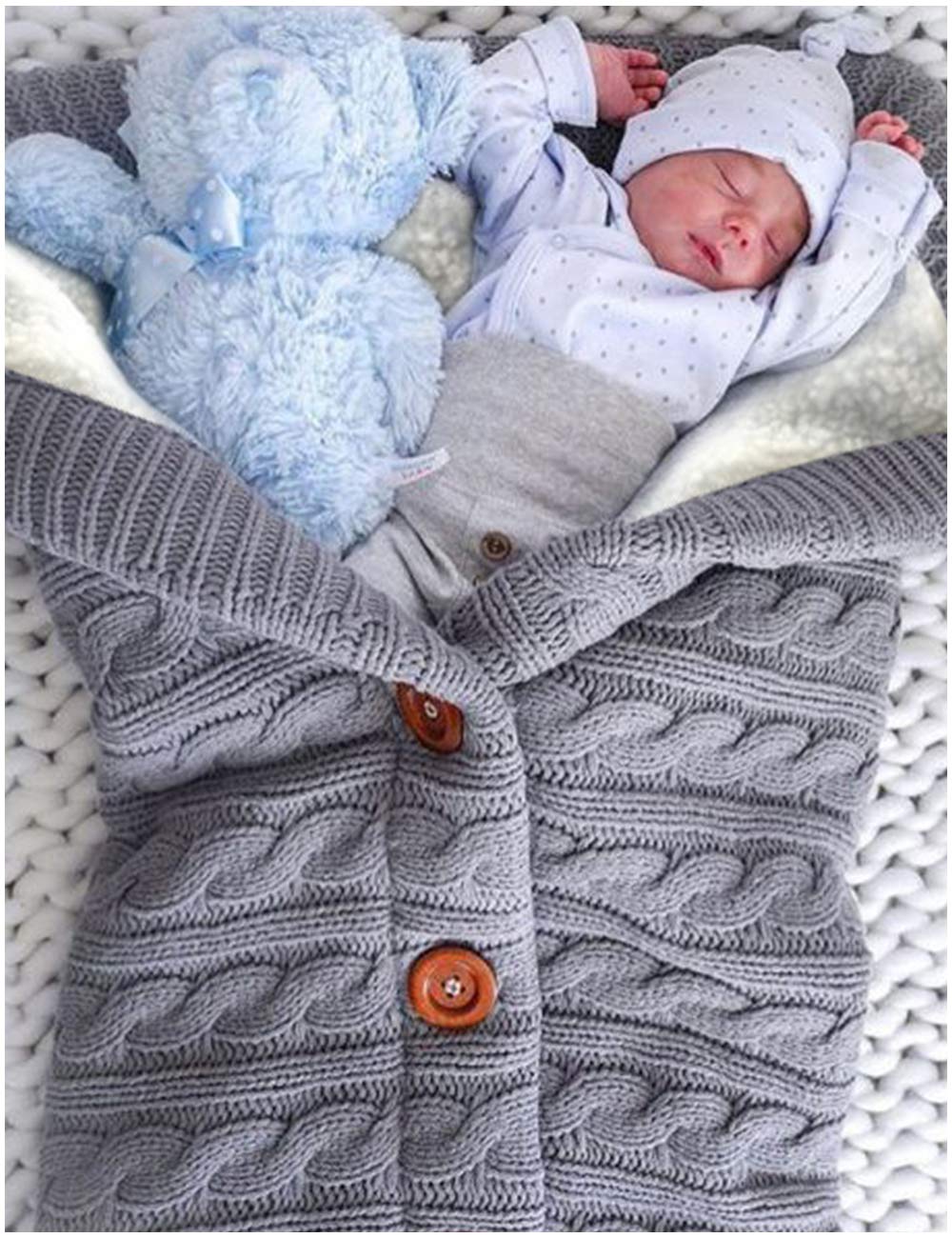 Baby Winter Knitting Sleeping Bag